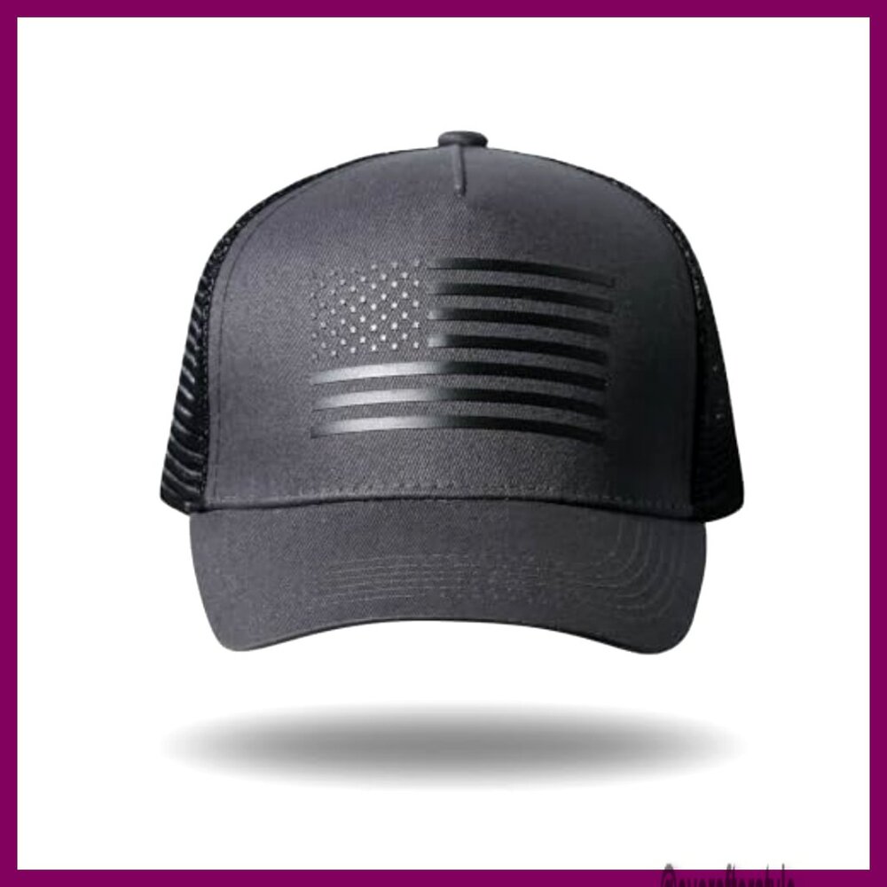 Adjustable Snapback Baseball Cap, Mesh Ventilatio… - image 6